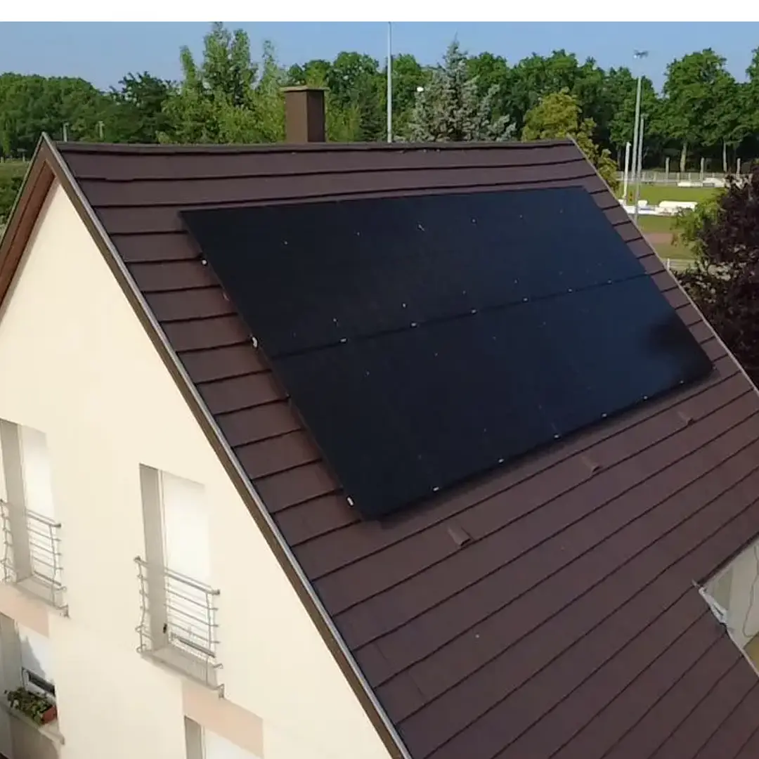 Installation de panneaux solaires sur maison individuelle à Strasbourg par Calisun